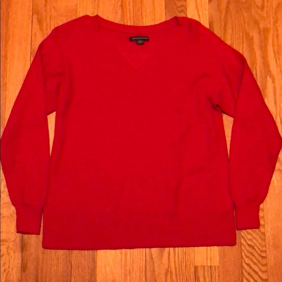 American Eagle Outfitters Sweaters - American Eagle Outfitters Red Sweater